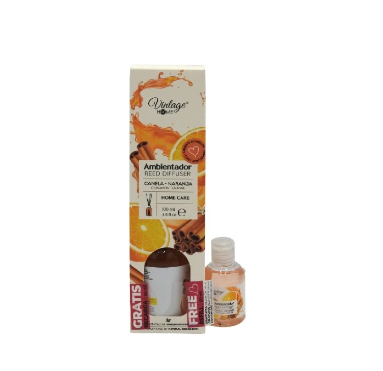 Odorizant Camera Mikado Diffuser 100ml + 50ml Orange Cinnamon